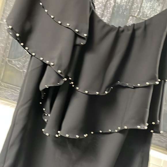 Lucky Brand NEW with tags One shoulder Ruffle top - Picture 2 of 5